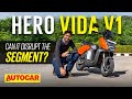 2022 Hero Vida V1 review   Can it disrupt the electric scooter segment  First Ride  Autocar India