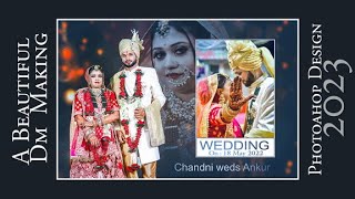 wedding Album Dm design without PSD Photoshop 2023 #albumdesigning | #Dmdesign | Photoshop 2023