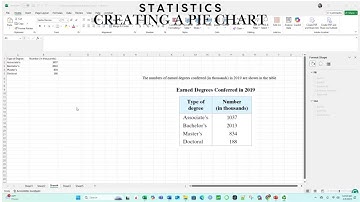 Creating a Pie Chart for Categorical Data: Excel Tutorial | Dr. Gonsalge Almeida 📊