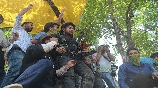 Shujaat Bukhari’s killer militant Naveed Jatt comes out in open