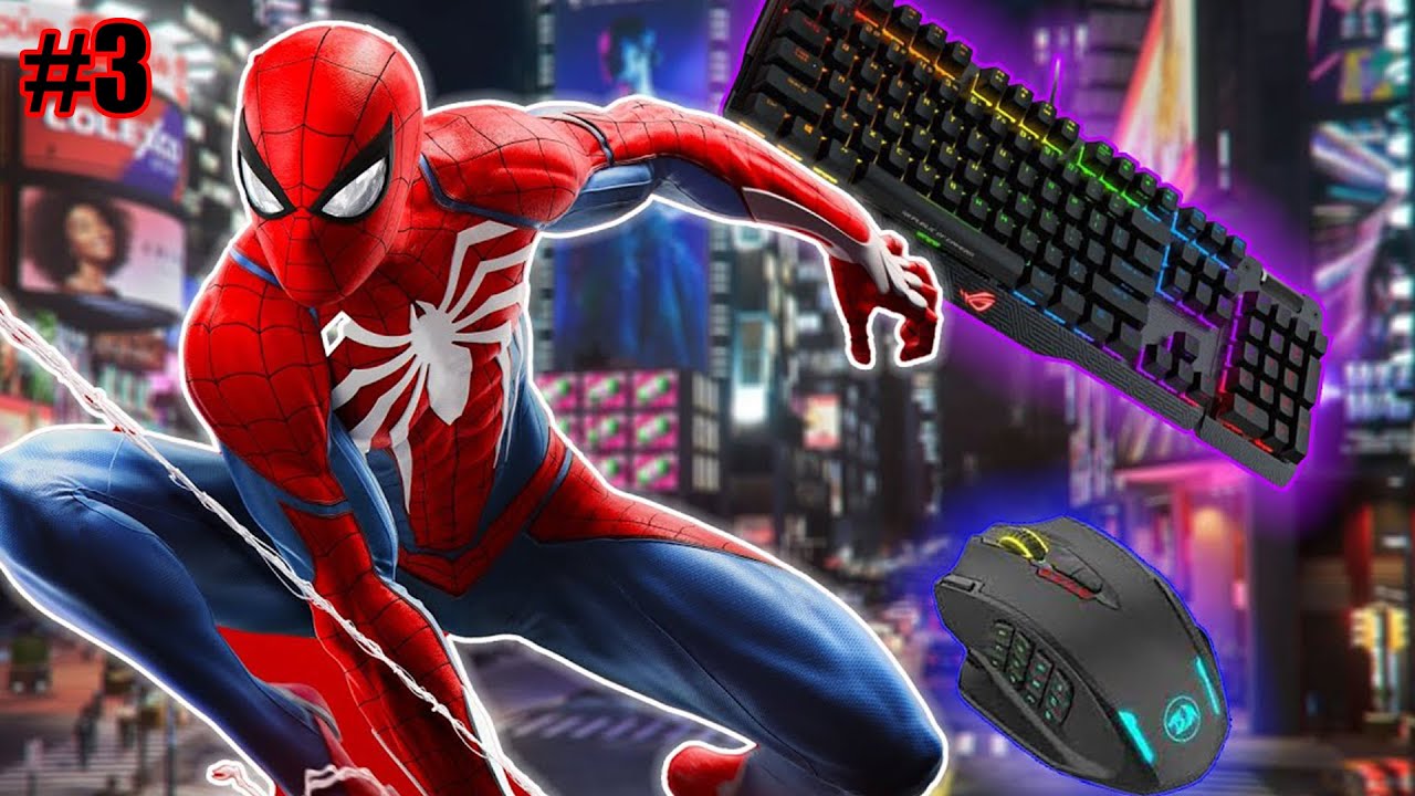 MASTERING SPIDERMAN REMASTERED ON KEYBOARD AND MOUSE - YouTube