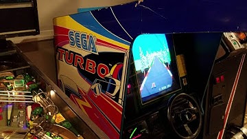Sega Turbo Cockpit - Update #3 - In the basement