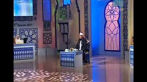 قراءة للشيخ الشاذلي من سورة النجم في مسابقة دبي 2011