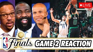 Celtics Take a Commanding 2-0 Lead Over Dallas | NBA Finals Reaction | RJ, Big Perk and More!