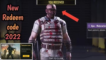 *New* Redeem code codm 2022 | cod Mobile Redeem code 2022 | codm Redeem code 2022 Garena & Global