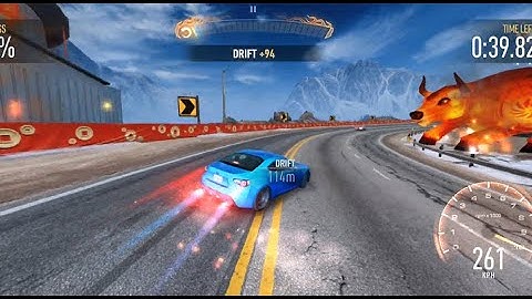 Need For Speed No Limits : Blue Subaru BRZ Car - CAMPAIGN - SLAYER - TIME TRIAL