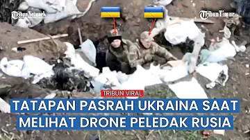 Pasukan Ukraina Tampak Kebingungan Saat Drone Kelompok Rusia Datang