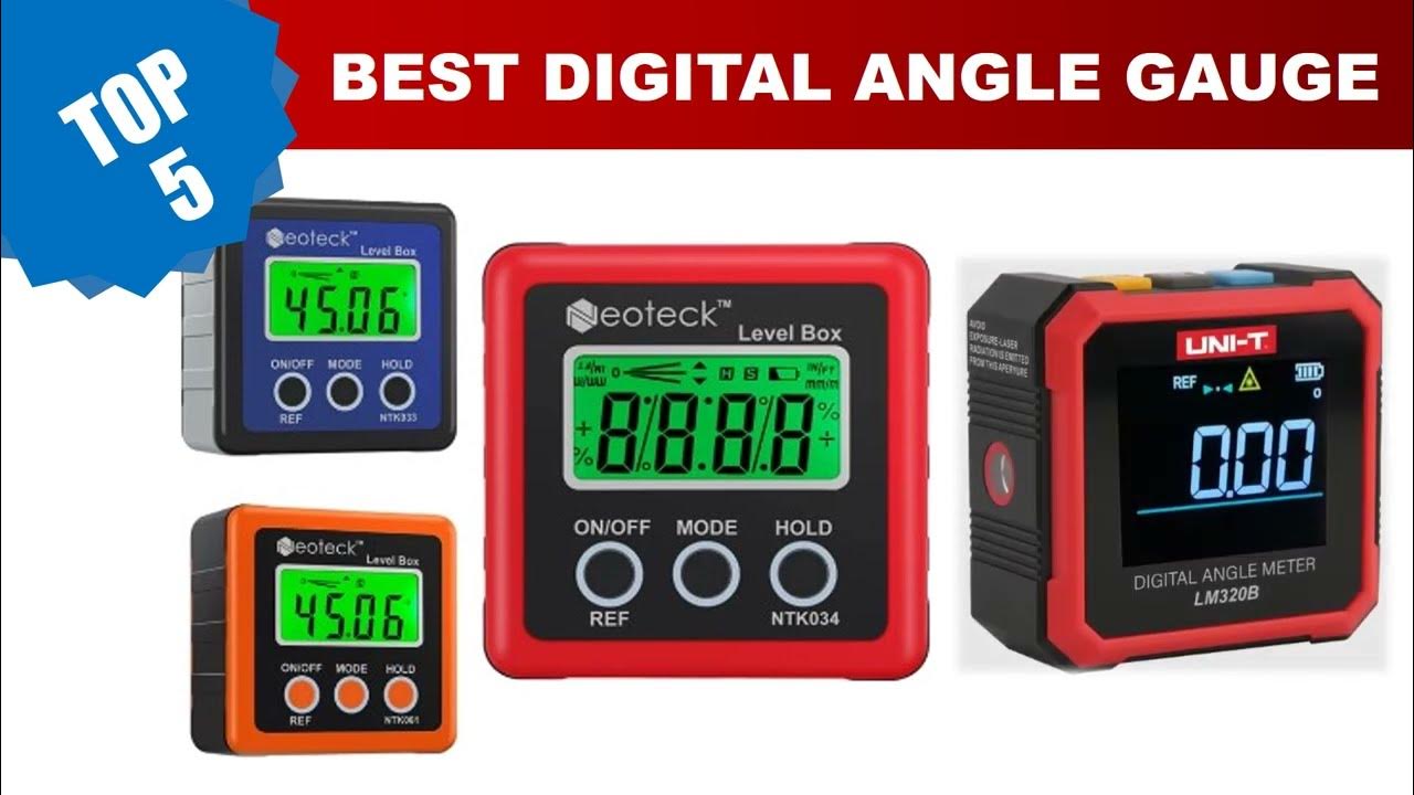 Top 5 Best Digital Angle Gauge 2023; Latest Most Accurate Digital Angle