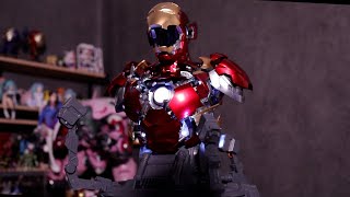 Please just fit in already!!! - Building [Eastern Model] Marvel Iron Man MK46 Bust Model kit