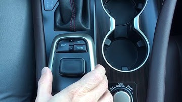Lexus Remote Touch Interface Grip Position