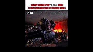 IF chatGPT TAKE OVER “WE ARE COOKED” 💀 || #wolfenstein #shorts