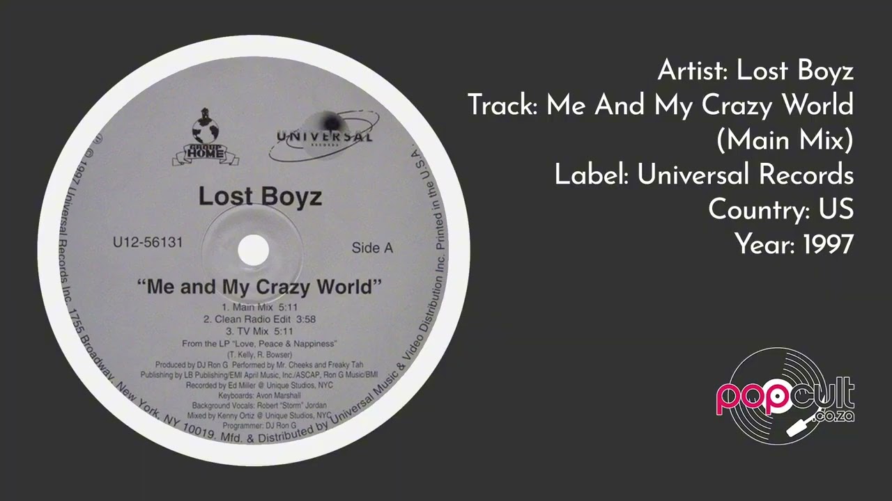 ジャマイカ盤 Lost Boyz/Me And My Crazy World Me And My Crazy World - YouTube