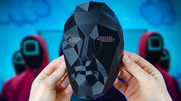 Squid Game Front Man Mask 3D Printed / Timelapse 3D Print