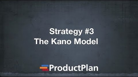 Product Roadmap Prioritization: The Kano Model