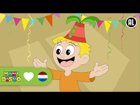 Er Is Er Één Jarig (HIJ) | Verjaardagsliedje | TEKENFILM | Peuters en kleuters | Minidisco