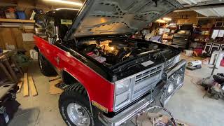 2533 Throttlebody spacer Throttle cable bracket walk around on 1988 Chevy 5 7 tb