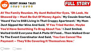 At The Family Reunion, My Aunt Rolled Her Eyes, ‘Oh Look, He Showed Up... - Best Reddit Stories