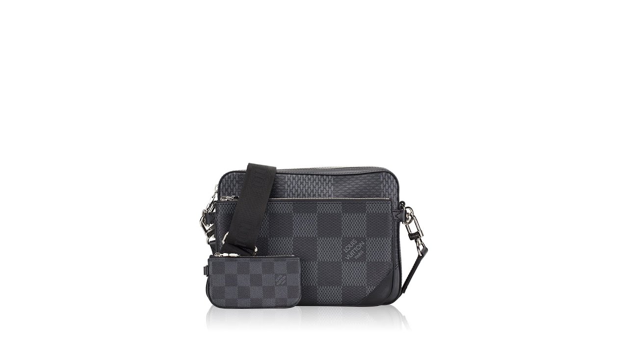 Louis Vuitton Trio Messenger Damier Graphite for Women