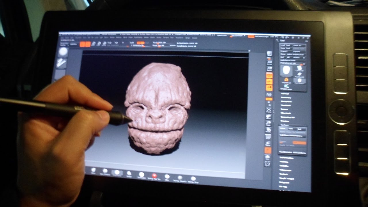 is it better to use a wacom for zbrush
