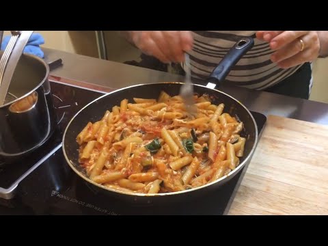 Pasta Fazool Episode 9 Creamy Eggplant With Penne Pasta