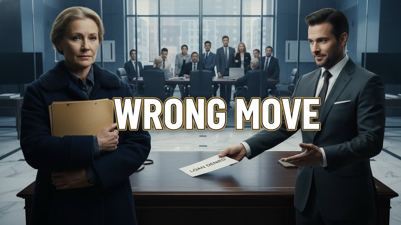 “Too Poor for a Loan?” — 24 Hours Later, She Owned the Bank’s Debt