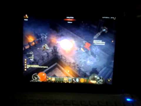 Diablo 3 on a netbook asus eee pc 1015BX