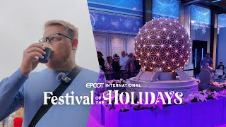 EPCOT Festival of the Holidays 2025 • Festival Booths, Decorations, and More