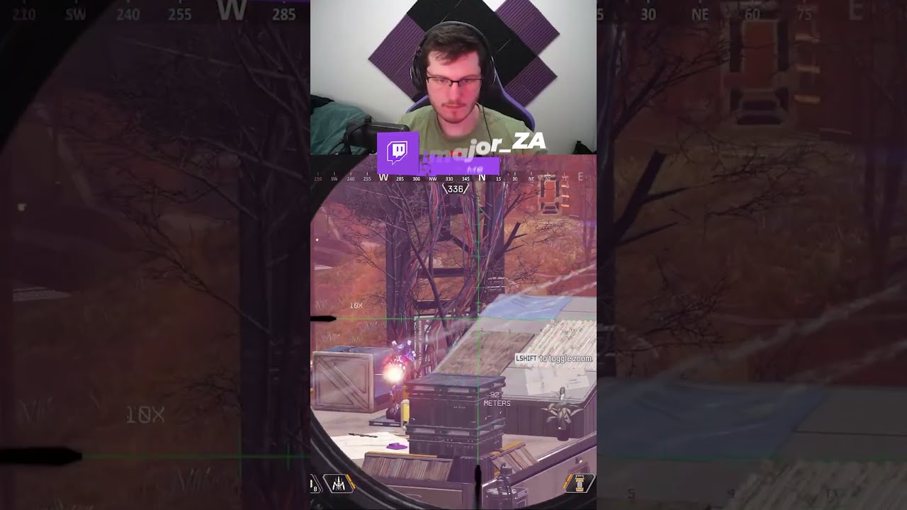Still Waiting For The Day I Realize Headshots Exist Shorts Twitchstreamer Gaming Apexlegends