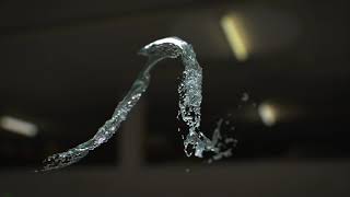 Houdini Liquid Flow  Particles Water #houdinifx #liquid Profile
