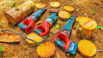 CAN A RECIPROCATING SAW CUT WOOD? | Comparing Powerful Reciprocating Saws For Trees