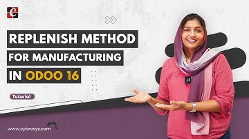 Replenish Method for Odoo 16 Manufacturing | Odoo MRP | Odoo 16 Functional Videos