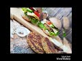 Healthy food hamburger home made 