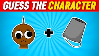 Guess The Incredibox Sprunki Characters By EMOJI...! 😍 | Brud🪣Clukr💿Gray🩶Raddy🩸 screenshot 4