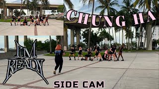 [KPOP DANCE IN PUBLIC | SIDE CAM | ONE TAKE | 4K] CHUNG HA (청하) - ‘IM READY’ KPOP DANCE COVER | AMOR