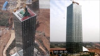 Hotel with 30 floors built in 15 days
