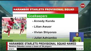 Harambee Starlets squad named ahead of AWCON 2026