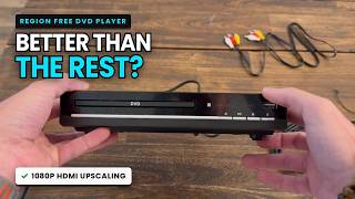 Wxjwyt region free DVD player with 1080p HDMI upscaling