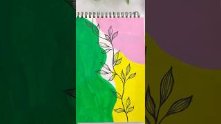 Boho art Episode 2 ✨ #ytshorts #bohoart #bohostyle #canvas #satisfyingvideo #notebook