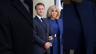 Brigitte Macron And Emmanuel Macron With Love