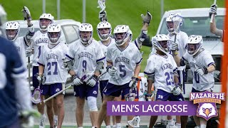 Nazareth University Men's Lacrosse Team Video 2024-2025