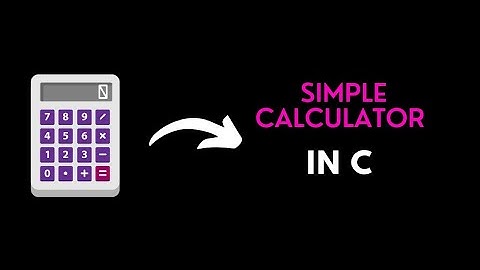 How to make simple calculator in c #cprogramming #tutorial