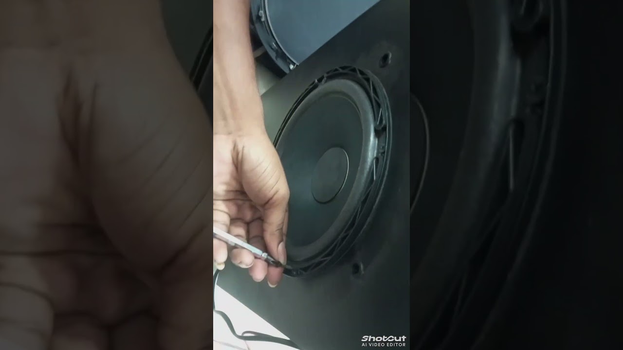 clarion tower dj box subwoofer change