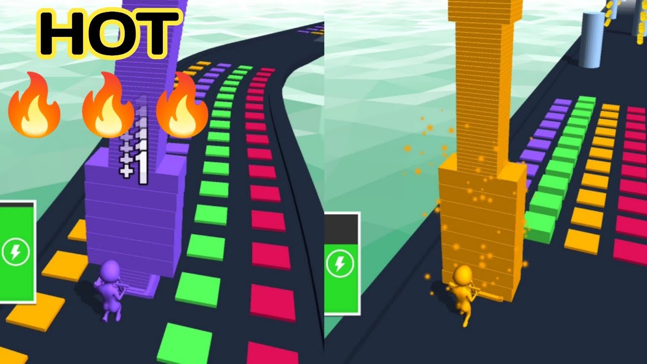 Stack Colors 🌈 NEW UPDATE!!! ALL Levels Gameplay Walkthrough (Android,iOS) Kids Games