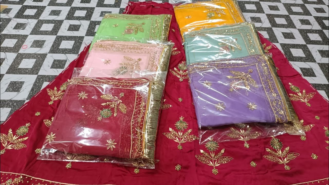 ठाकुर जी प्योर ओढ़नी जरदोजी दबका हैंडवर्क राजपूती पोशाक | मनु गंगा राजपूती पोशाक बीकानेर