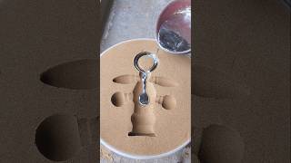 Sand casting ✨️ #satisfying #art #shorts #tranding #metal