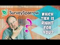 Which SurveySparrow Pricing Tier is Right for Me? | SurveySparrow Review