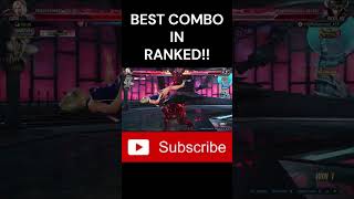 TEKKEN 8 - BEST COMBO IN RANKED!!! #pewgf #kazuya #motech #youtubeshorts #masku #viral #viralshort