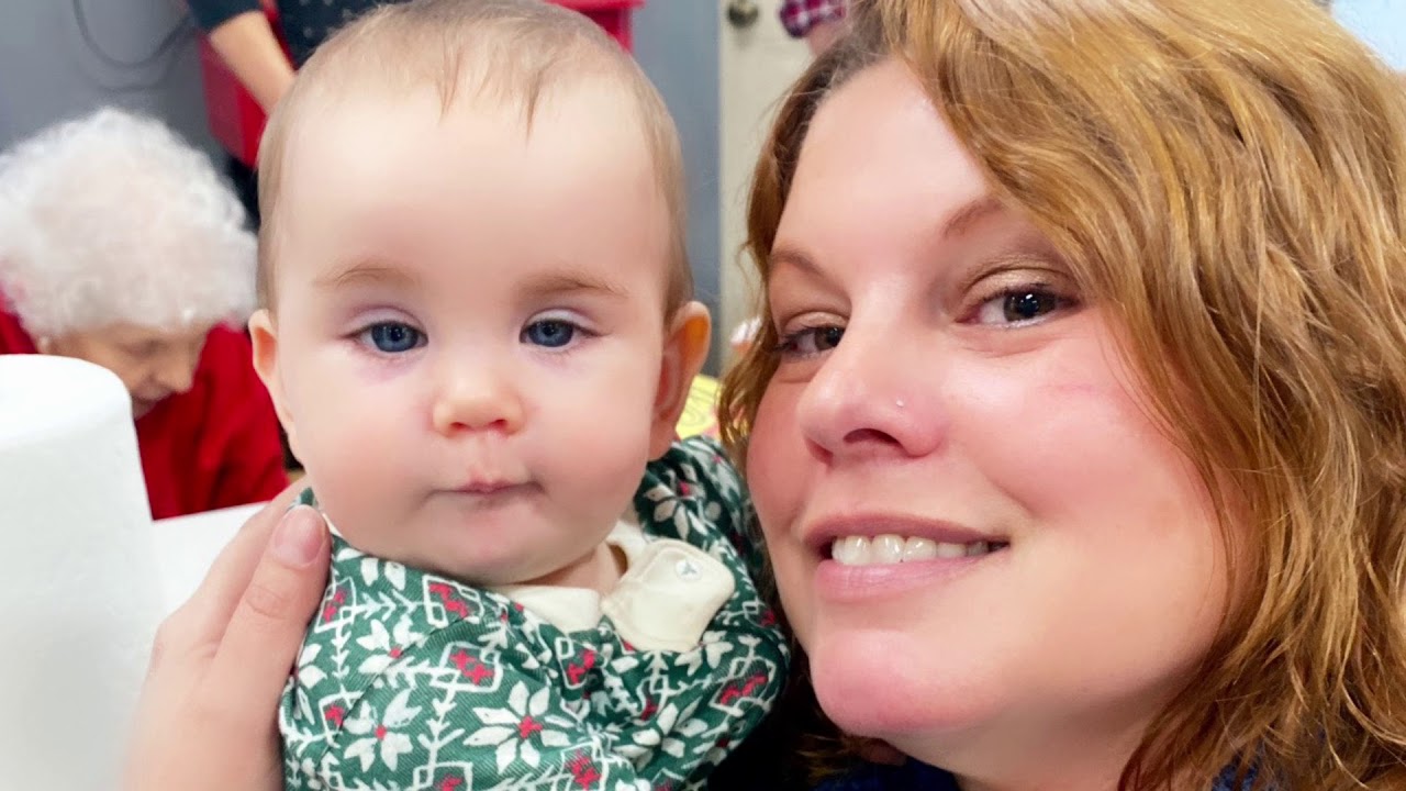 Christmas with just the family in Pennsylvania. Social distancing and wearing masks.