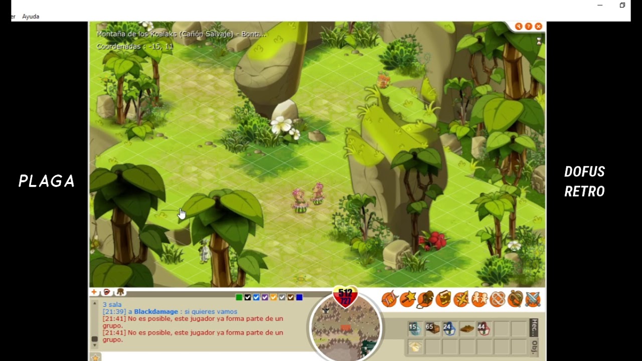 CAMINO A DUNG TRANKITRONKO - DOFUS RETRO 1.30