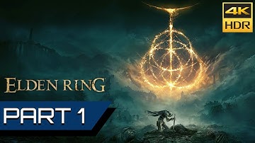 ELDEN RING PS5 Walkthrough Gameplay - PART 1 - Intro [4K 60FPS HDR]